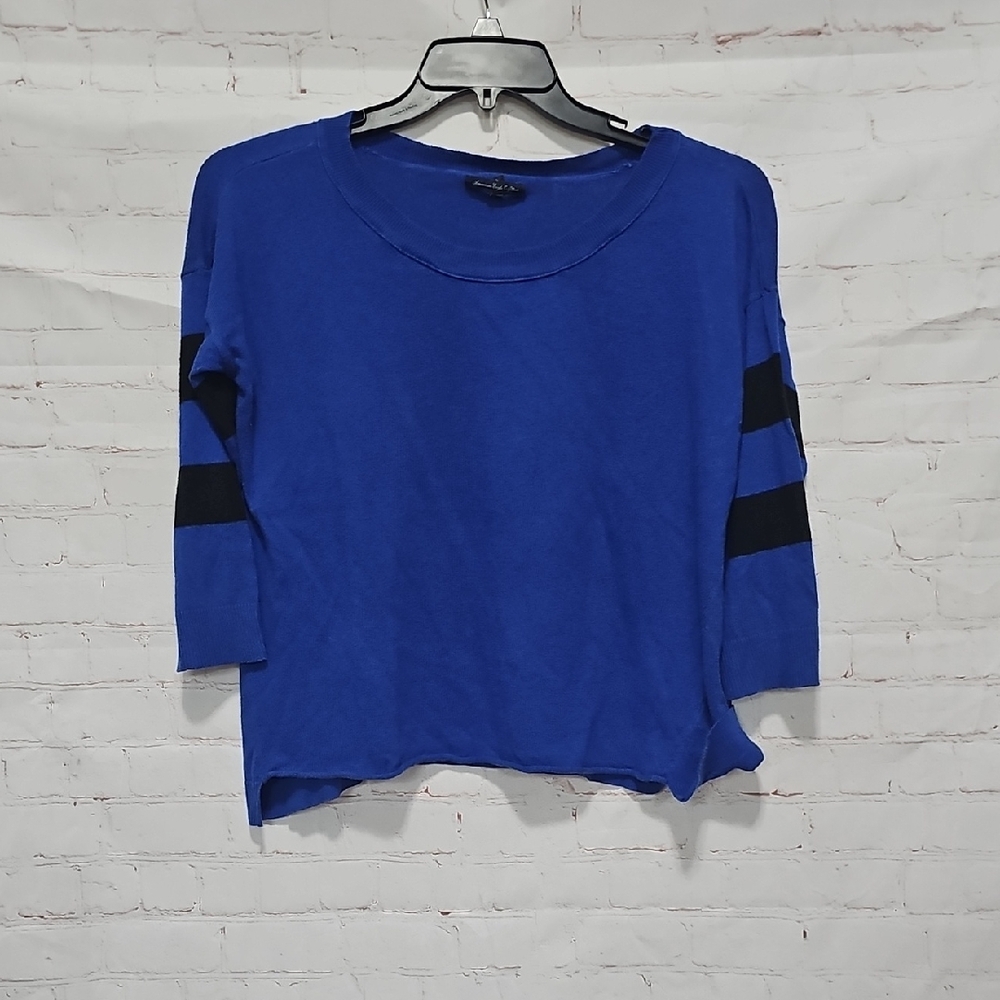 American Eagle Outfitters Royal Blue Long Sleeve Tee